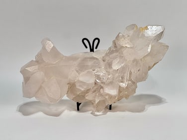 Quartz Cluster With Large Crystals