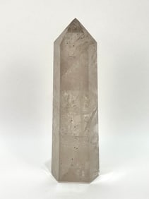 Clear Quartz Crystal Obelisk With Inclusions