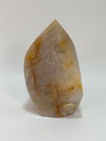 Golden Healer Quartz Crystal Flame