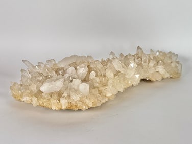 Huge Quartz Cluster Plate
