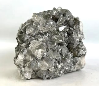 Calcite, Marcasite and Chalcopyrite on Matrix