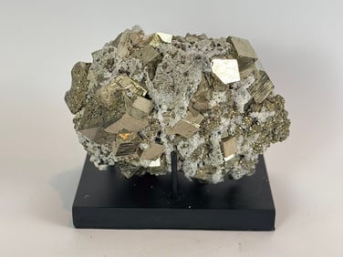 Cubic Pyrite, Chalcopyrite and Sphalerite Specimen