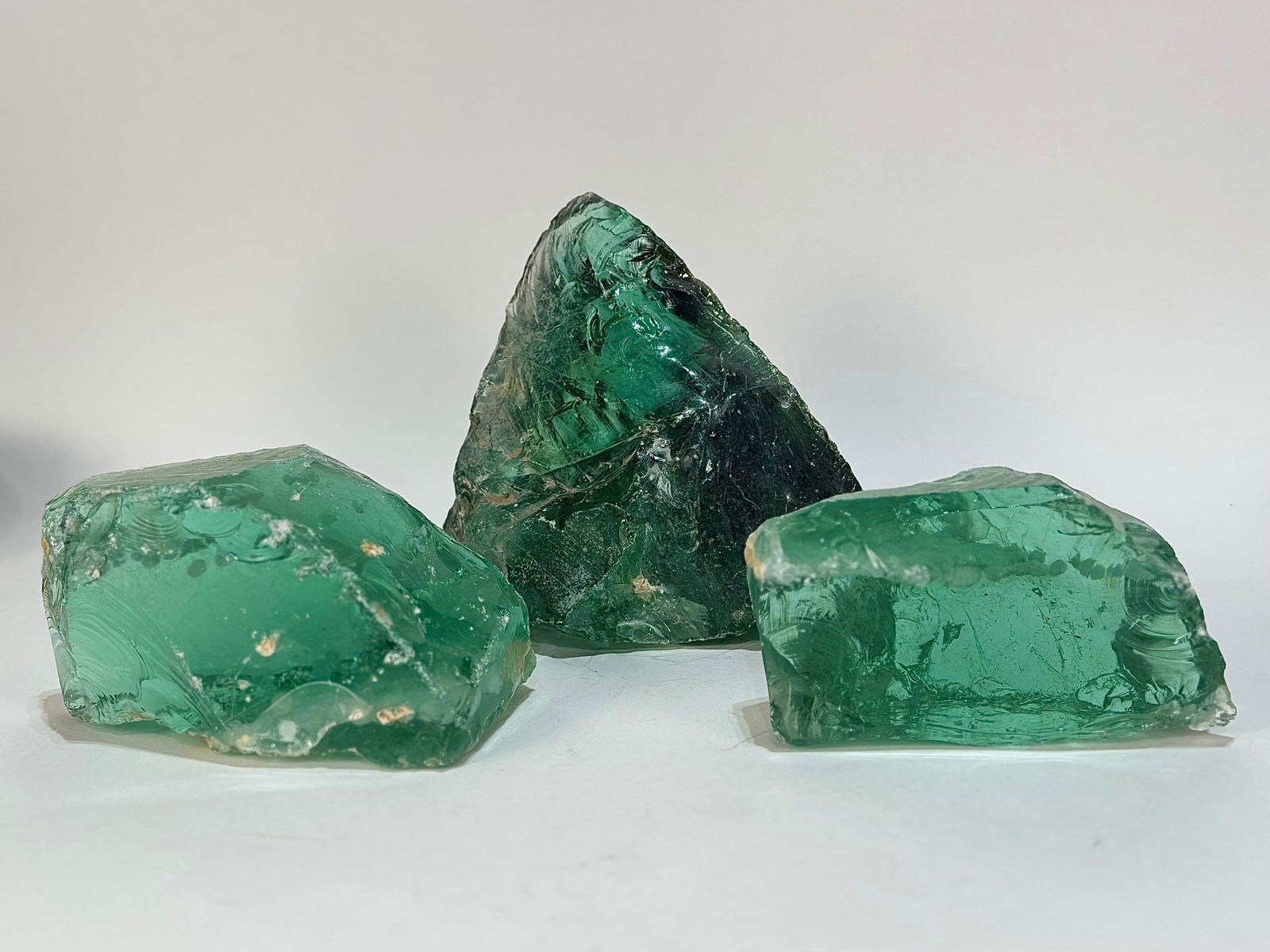 3 Green Obsidian Formations (1 of 6)