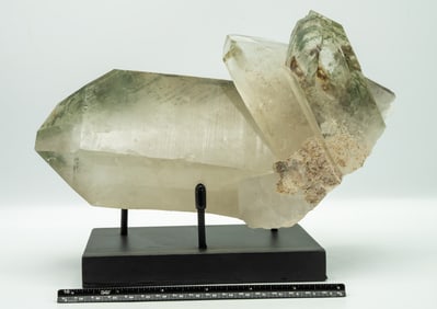 Rare Chlorinated Quartz Cluster