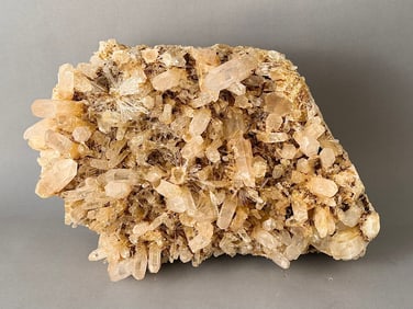 Rare Blue Smoke Quartz Cluster