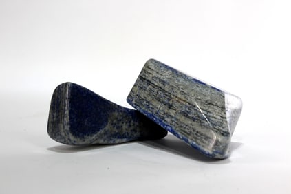 2 Polished Lapis Lazuli Freeforms