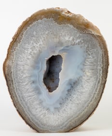 Large, Polished Agate Geode Slab