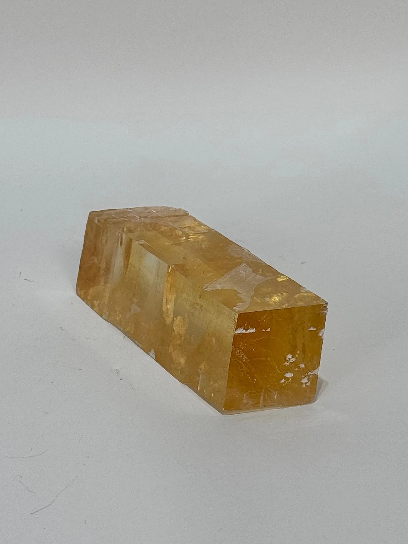 Large Optical Calcite Rhomboid (1 of 3)