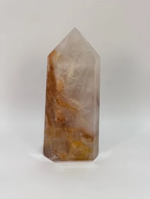 Golden Healer Quartz Crystal Obelisk