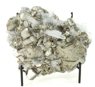 Top Tier Pyrite and Quartz Formation