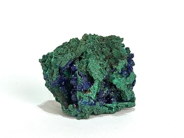 Gemmy Azurite and Malachite Specimen