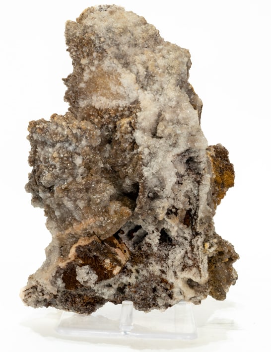 Calcite and Barite Formation: Sparking calcite and barite formation. 9" x 8" x 4.5". 6 pounds, 14 ounces.