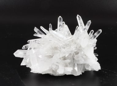 Quartz Crystal Spray Formation