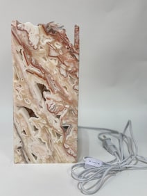 Mexican Onyx Box Table Lamp