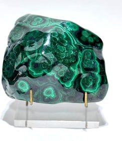 Polished Malachite Formation