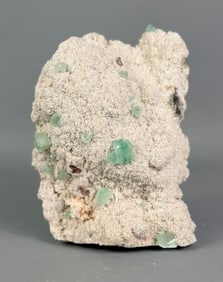 Pink Heulandite and Green Apophyllite Formation