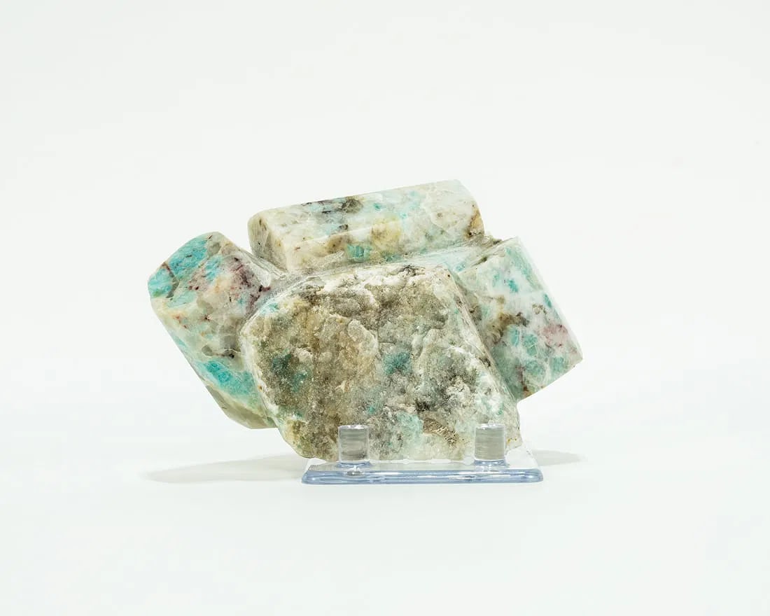Polished Amazonite Crystals in Matrix - 2