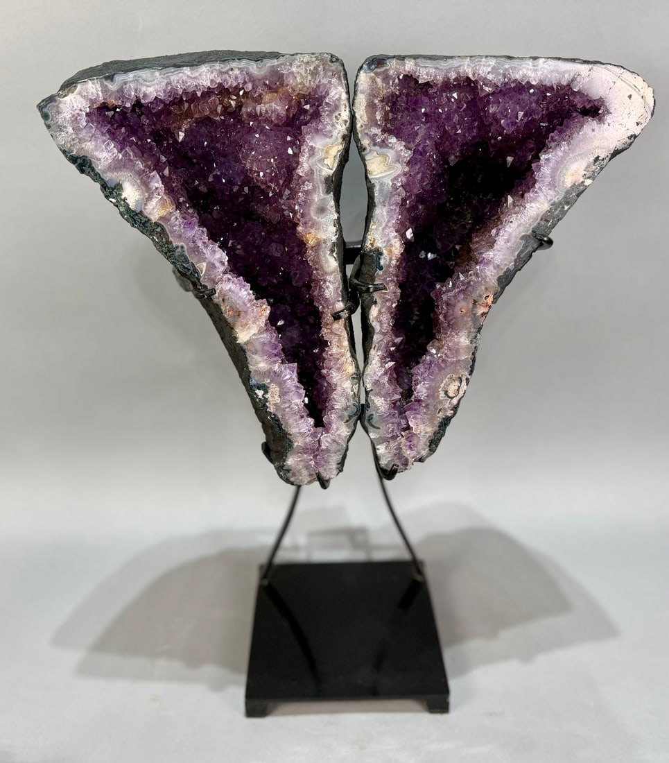 Amethyst Geode Butterfly Wings - 2