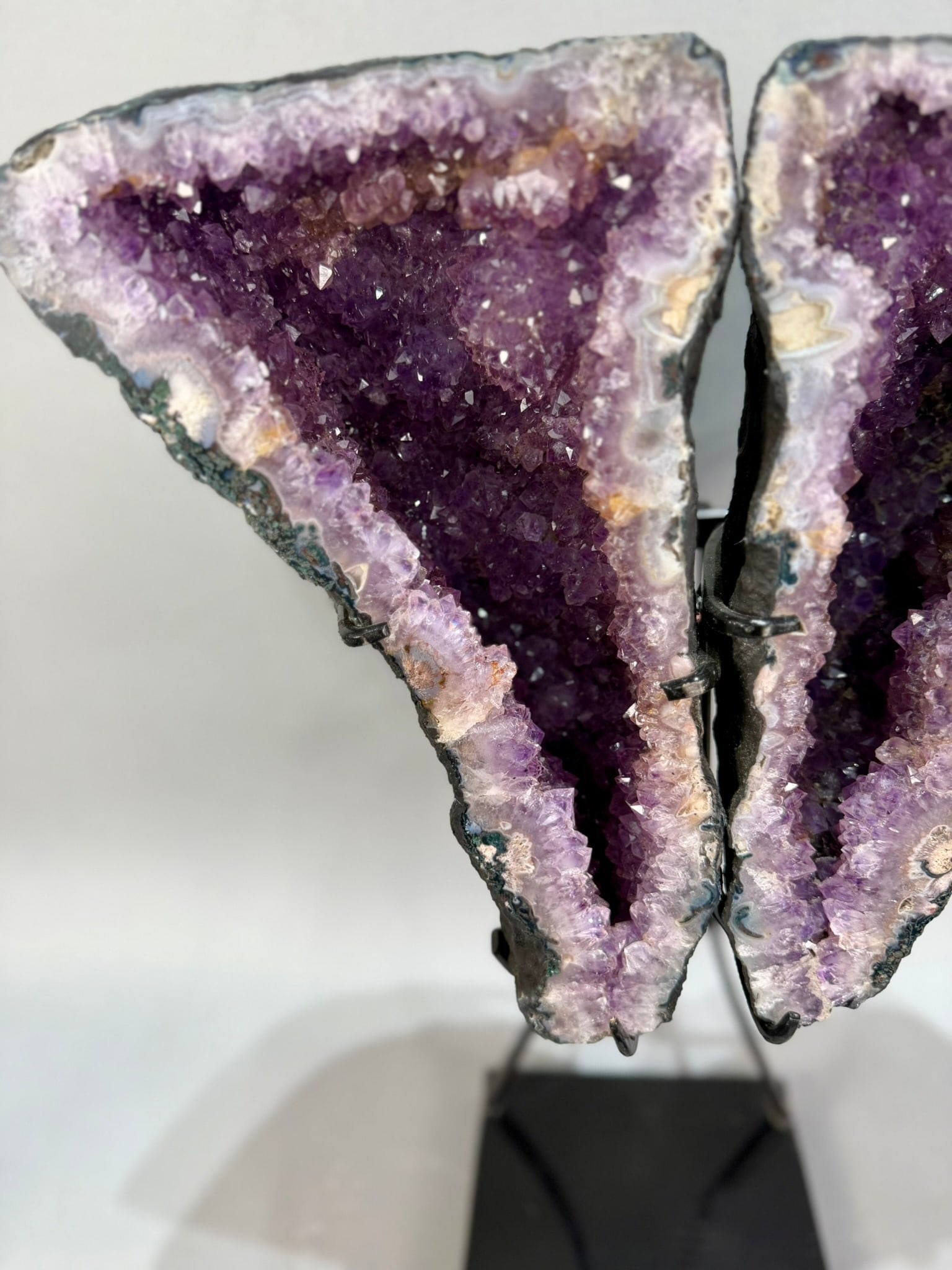 Amethyst Geode Butterfly Wings - 3