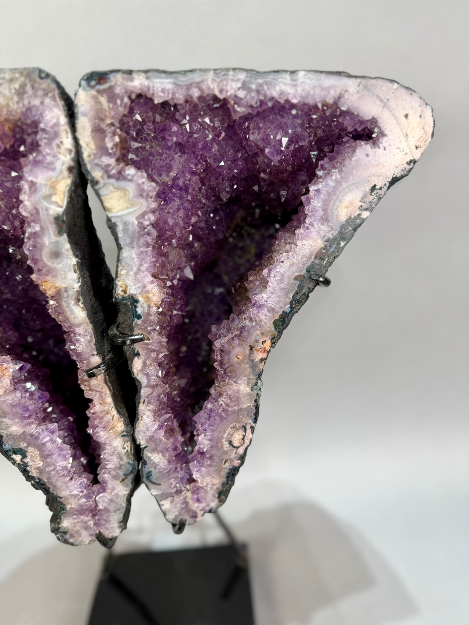 Amethyst Geode Butterfly Wings - 4