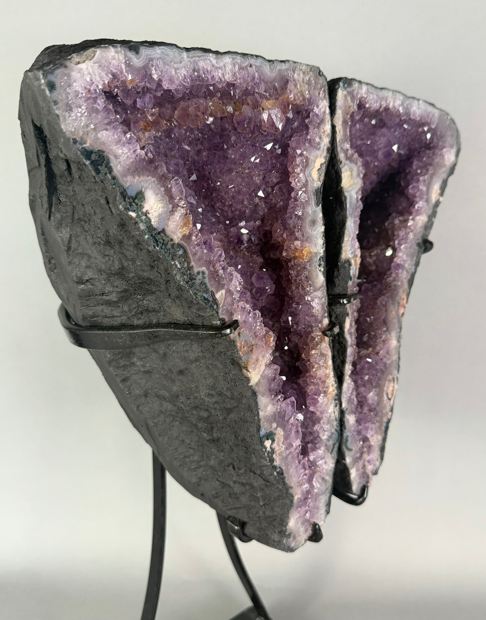 Amethyst Geode Butterfly Wings - 7