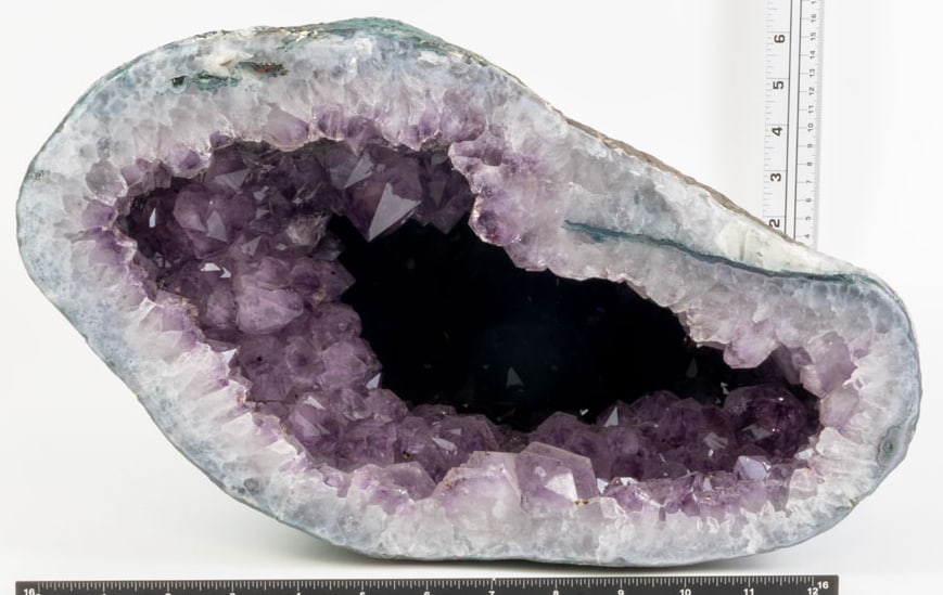 Deep Purple Amethyst Vug Geode (1 of 2)