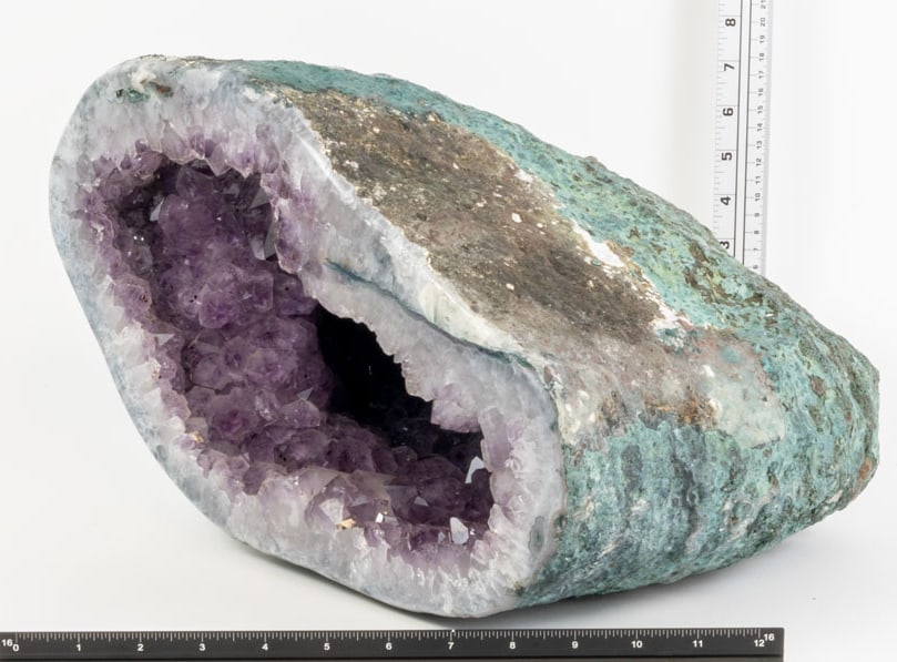 Deep Purple Amethyst Vug Geode - 2