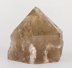 Large Smoky Quartz Crystal Point
