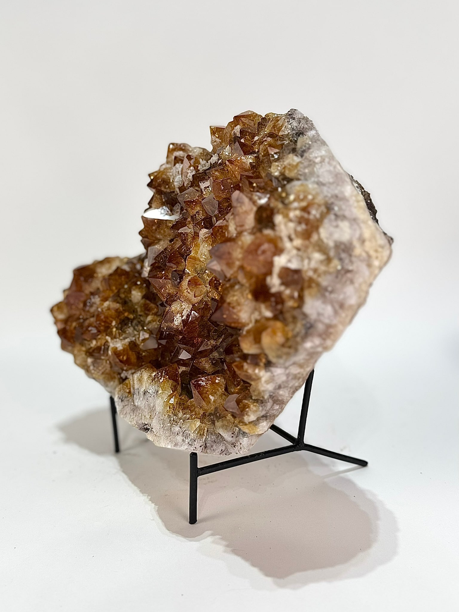 Dark Citrine Cluster - 4