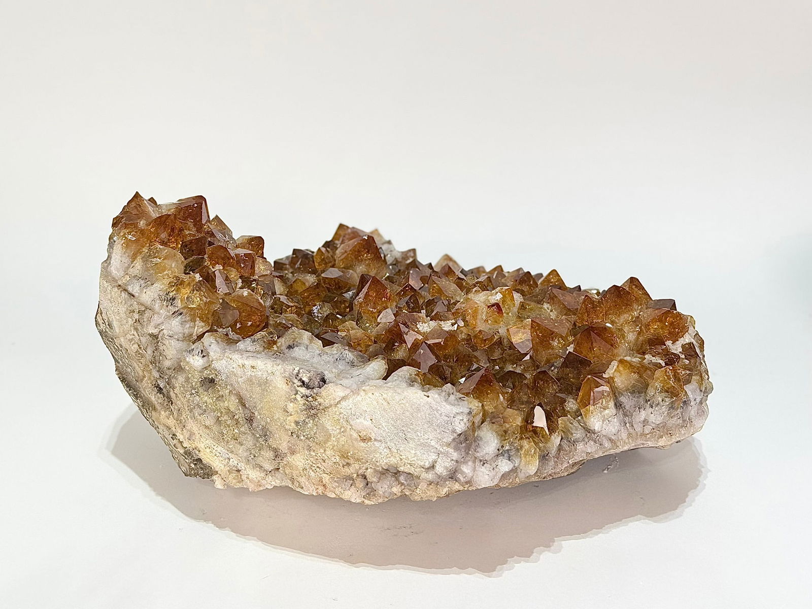 Dark Citrine Cluster - 7