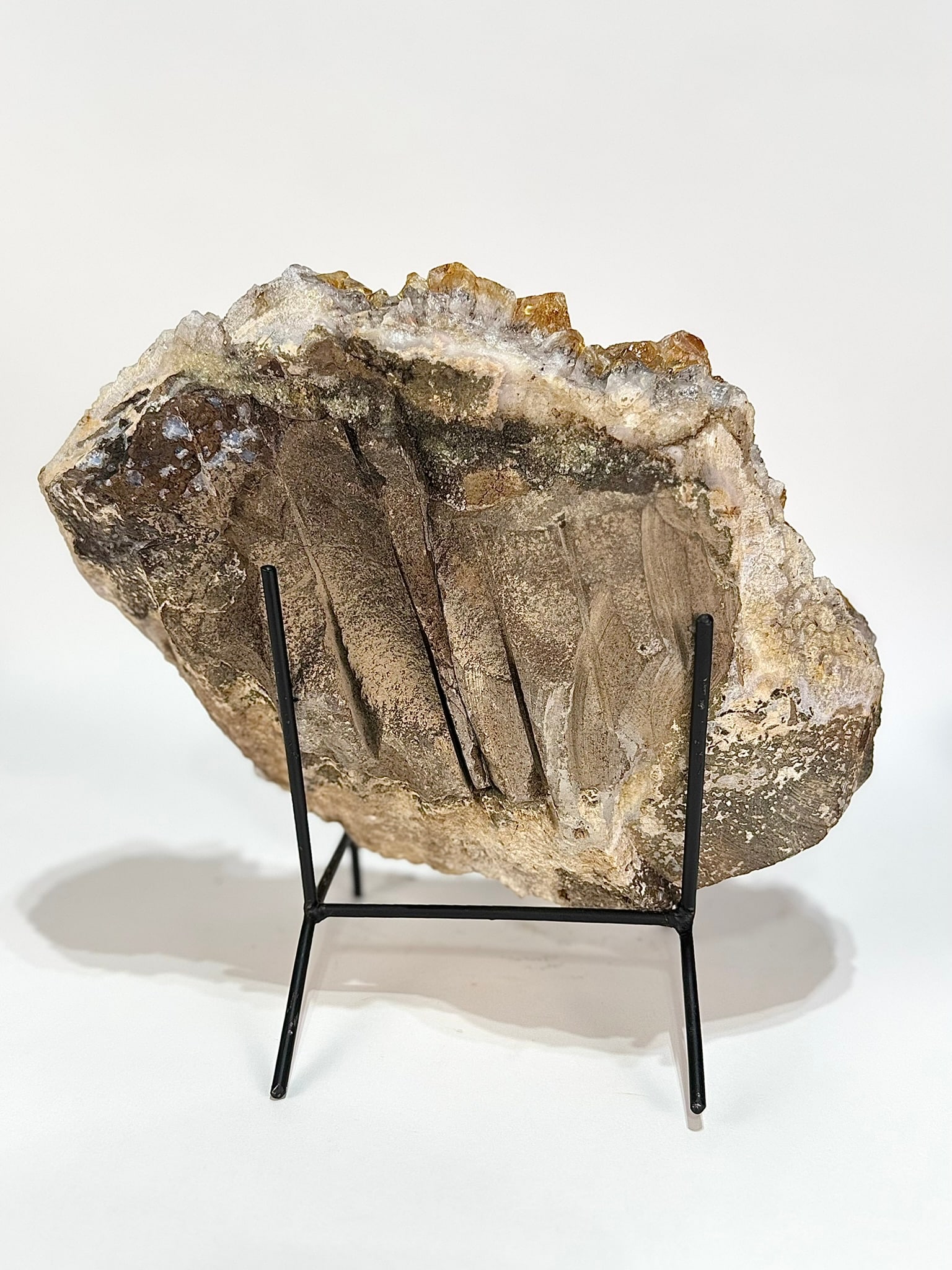 Dark Citrine Cluster - 9