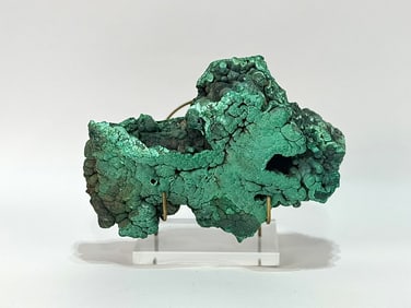 Rare Botryoidal Malachite Specimen