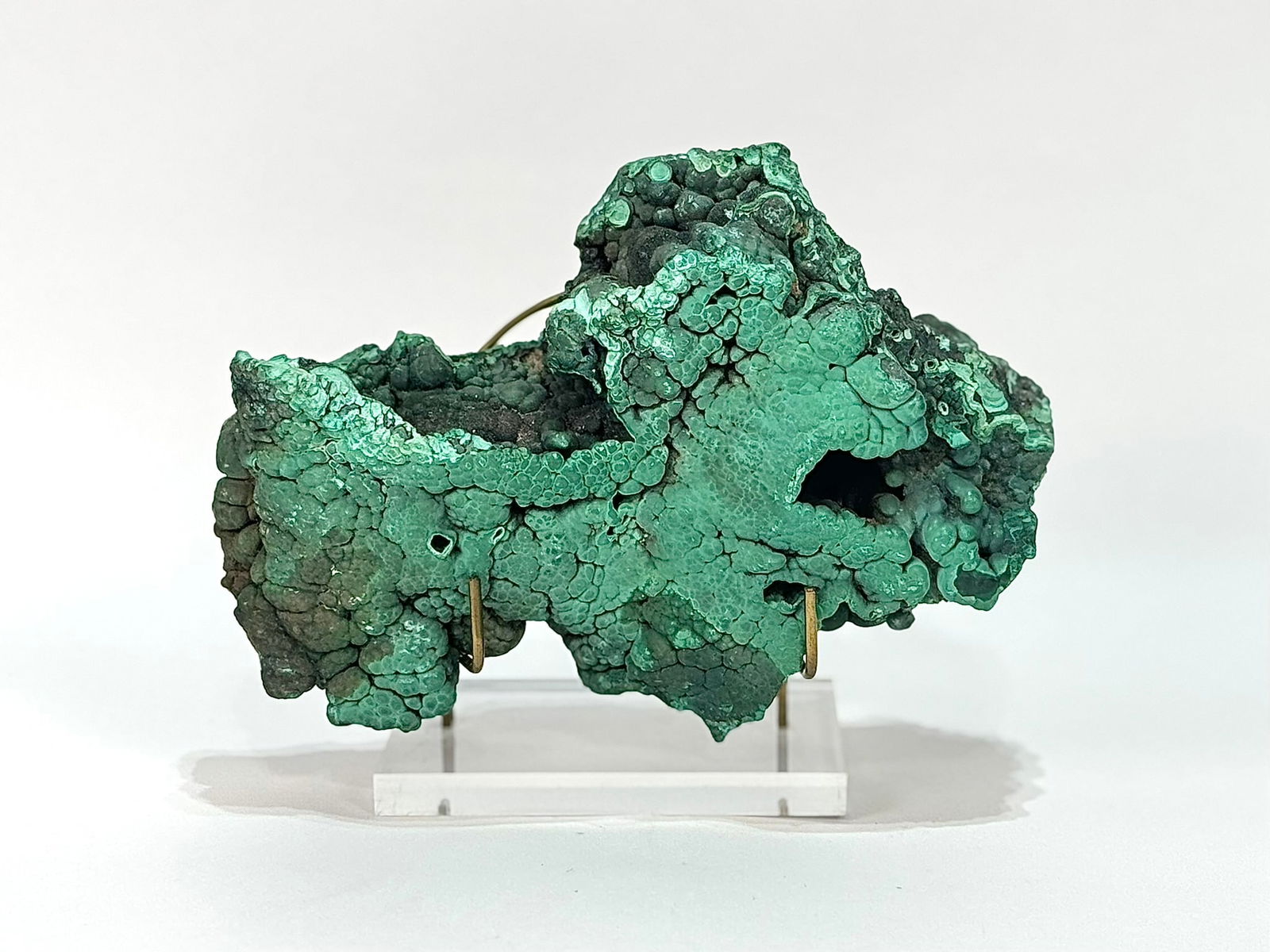 Rare Botryoidal Malachite Specimen - 2