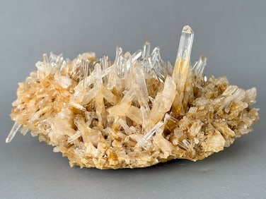 Rare Blue Smoke Quartz Needle Cluster