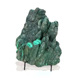 Rare Malachite Stalactite Formation