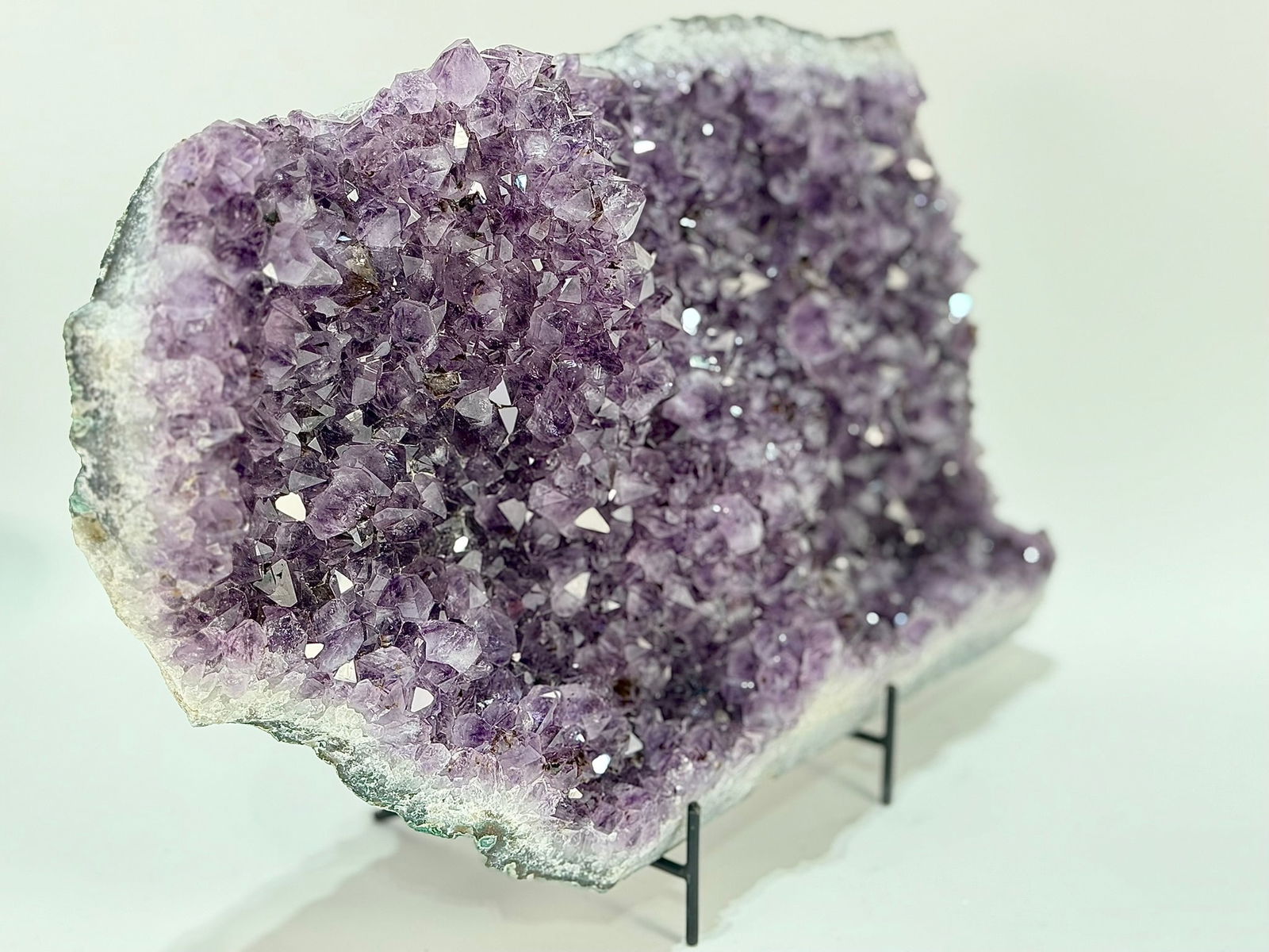 High Grade Amethyst Crystal Cluster - 3