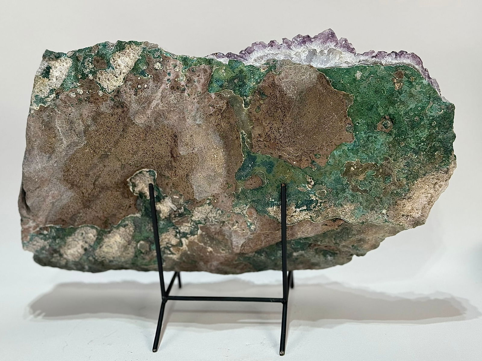 High Grade Amethyst Crystal Cluster - 4