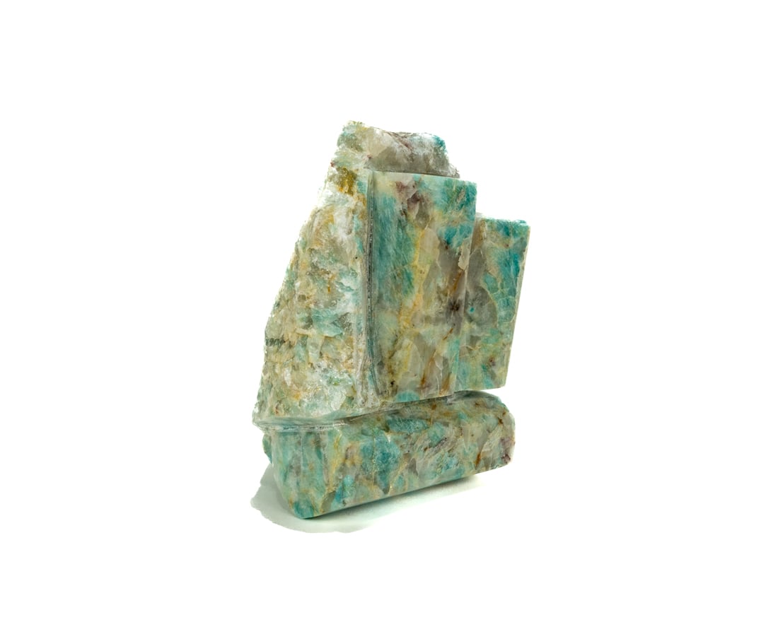 Polished Amazonite Crystals in Matrix - 2