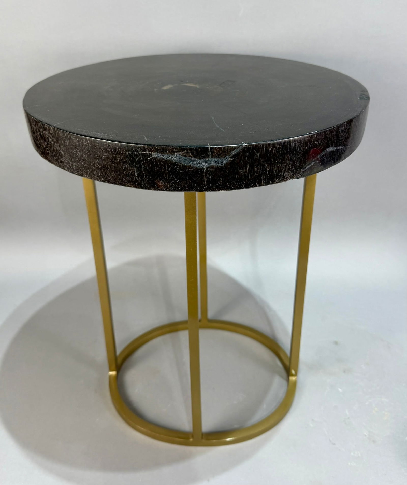 Petrified Wood Drink Table - 3
