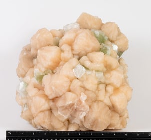 Huge Stilbite and Green Apophyllite Formation