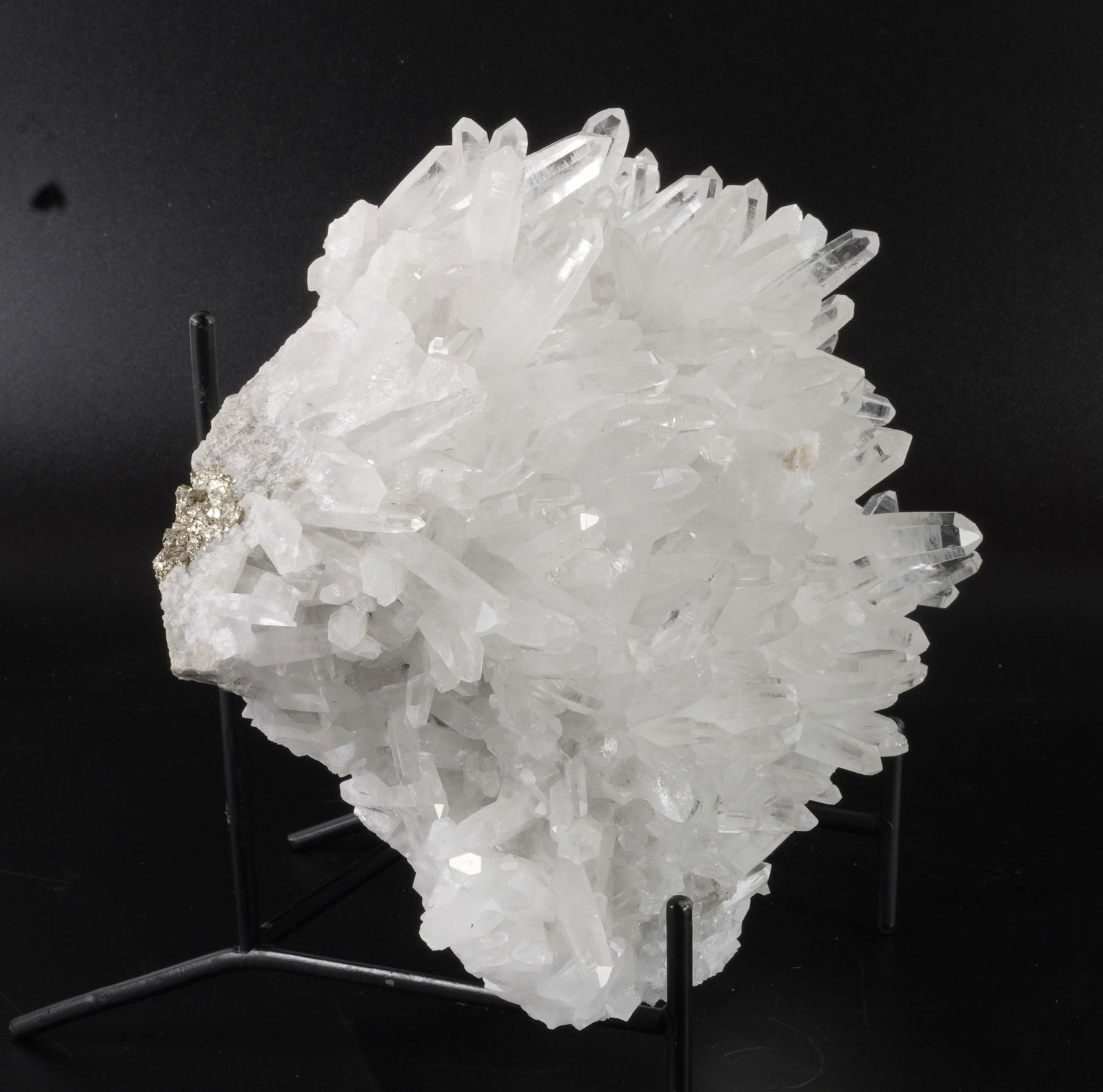 Pyrite and Quartz Cluster - 2