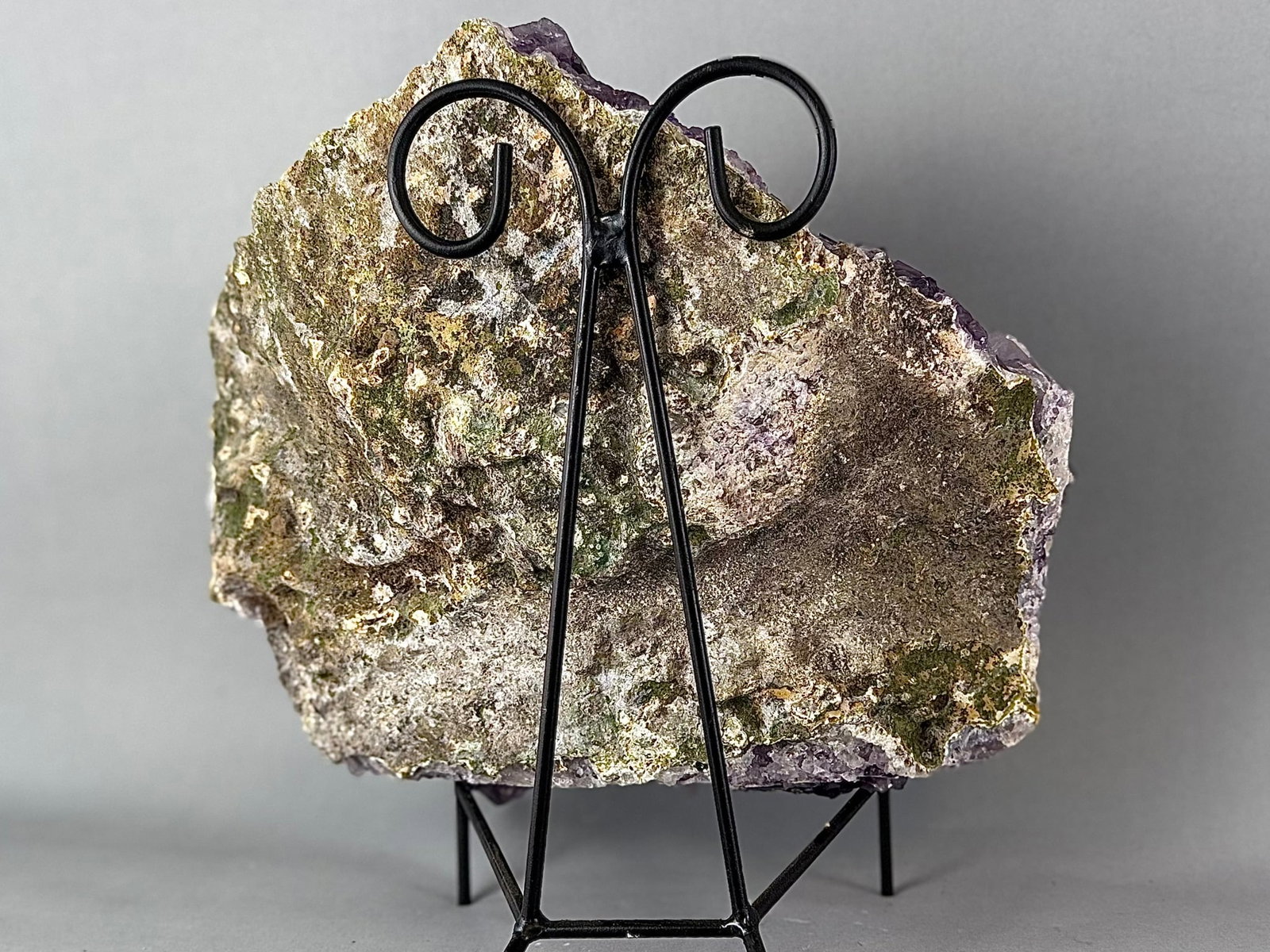 Large Amethyst Cluster Plate - 10