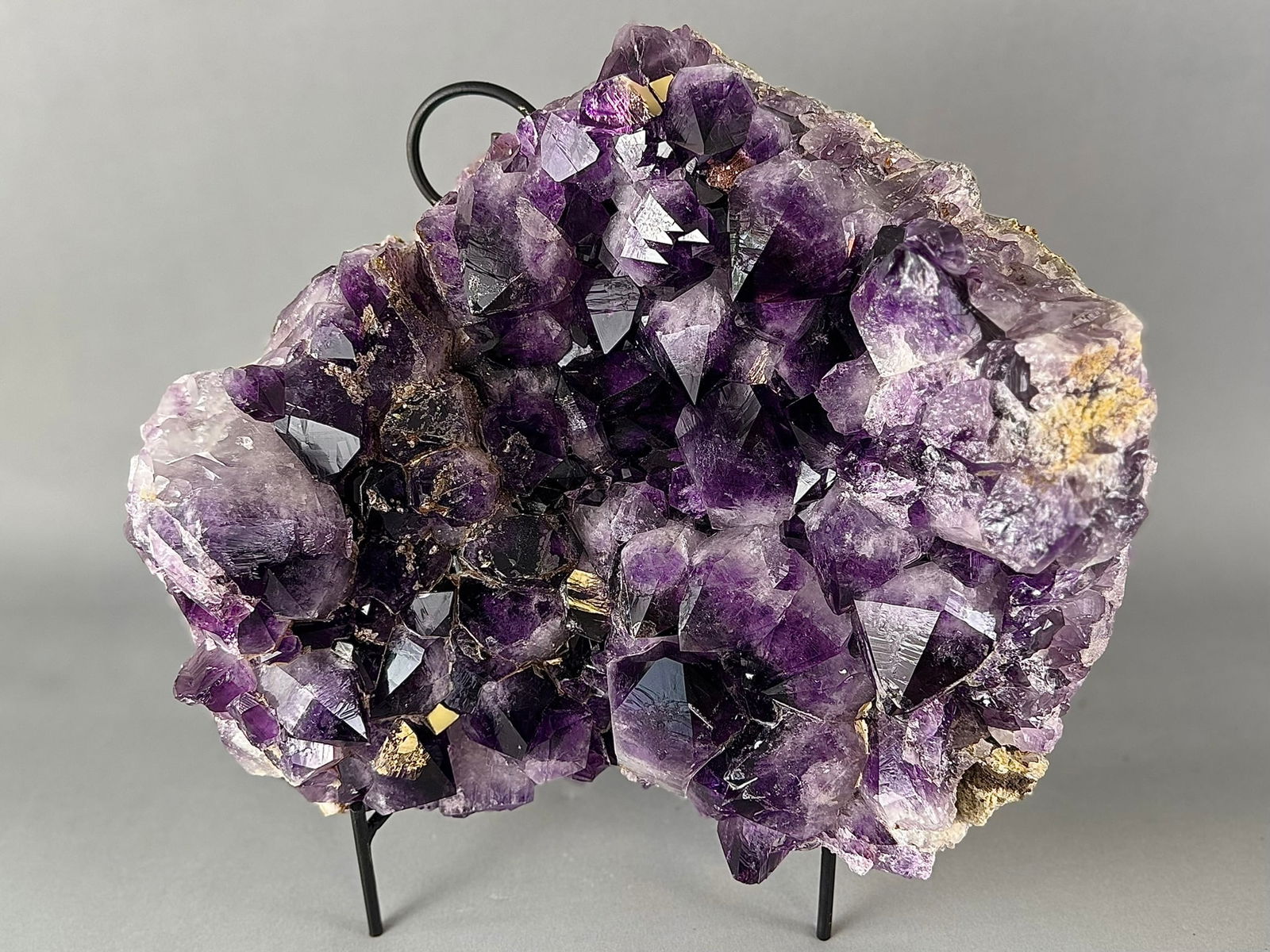 Large Amethyst Cluster Plate - 4