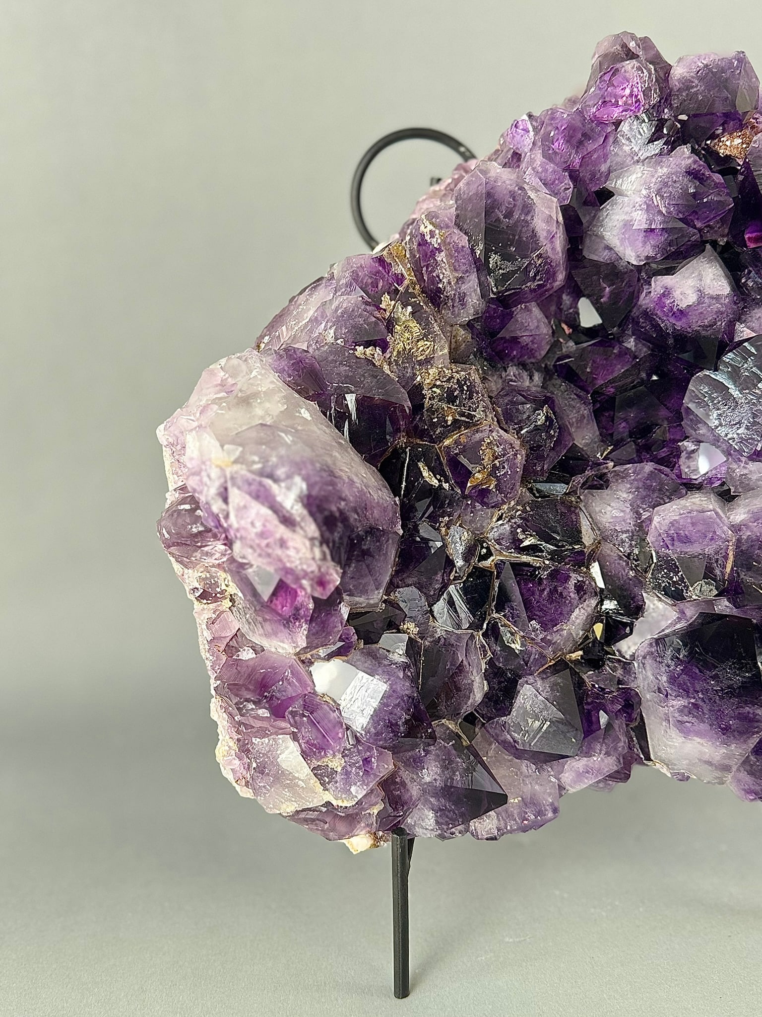 Large Amethyst Cluster Plate - 6