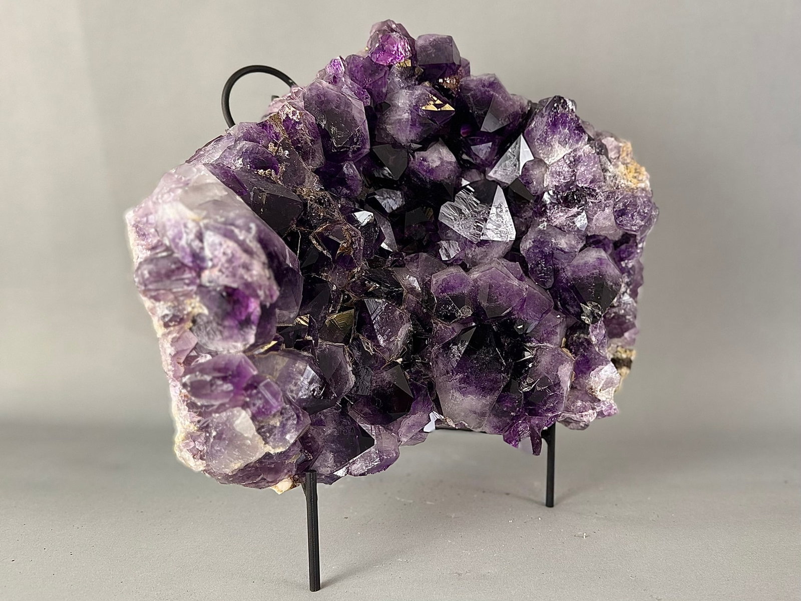 Large Amethyst Cluster Plate - 9
