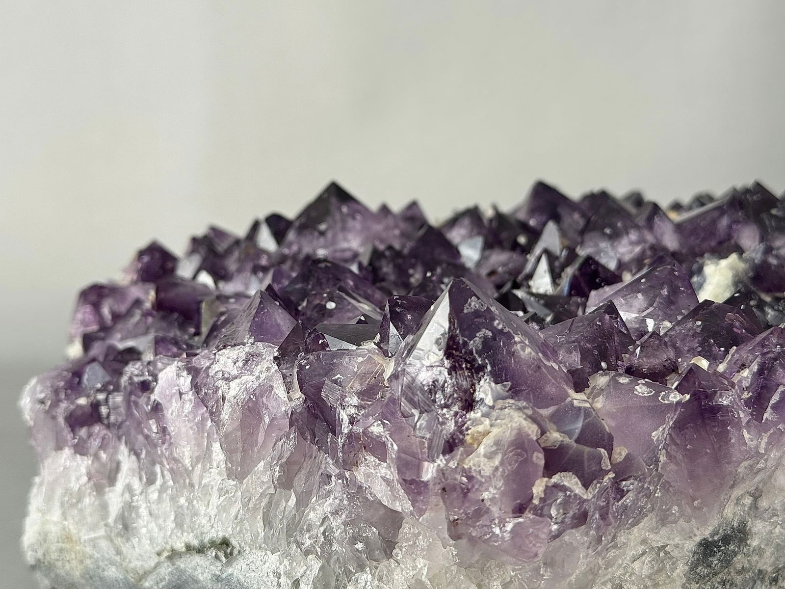 Large Amethyst Cluster Plate - 12