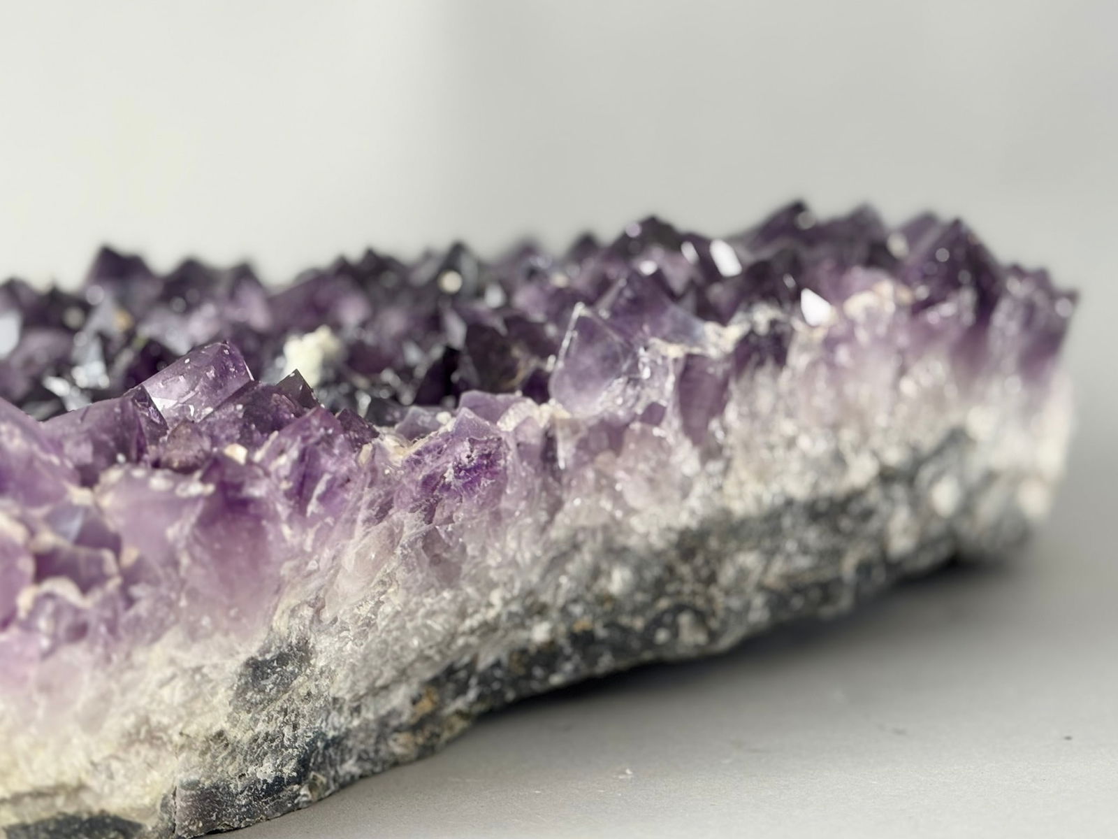 Large Amethyst Cluster Plate - 13