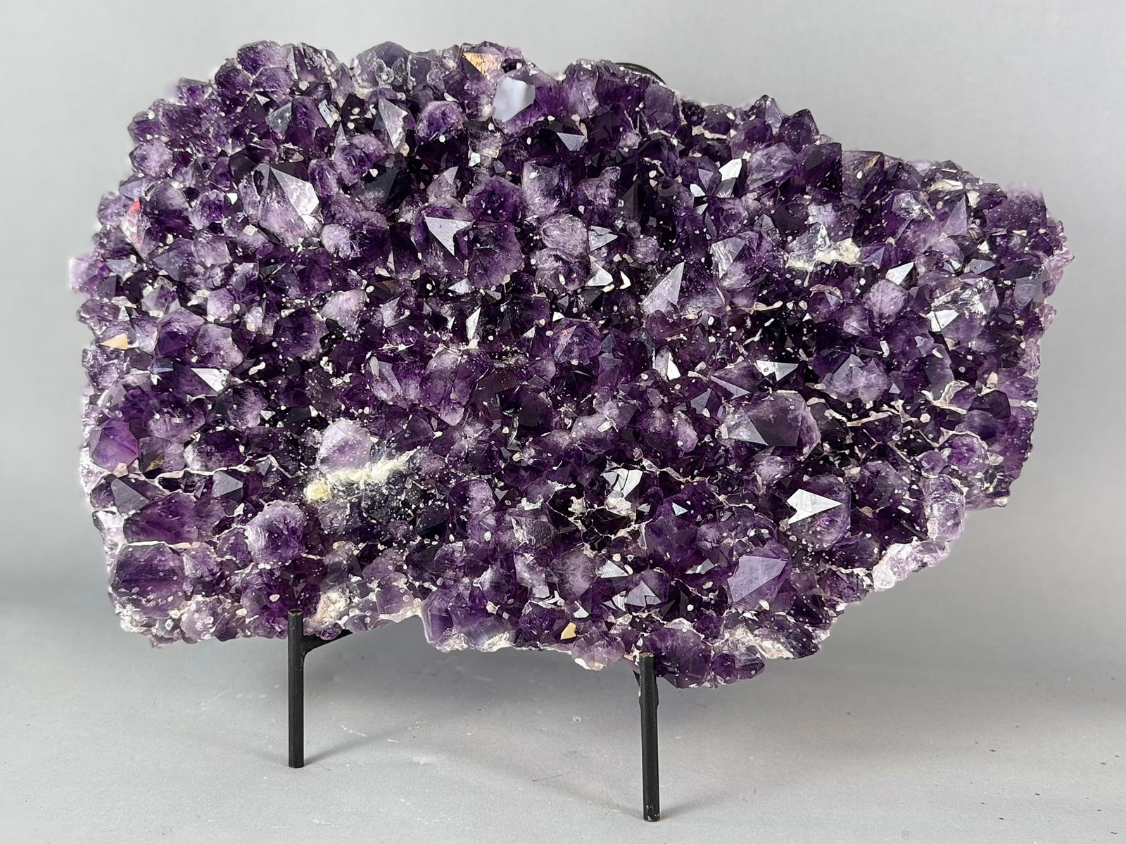 Large Amethyst Cluster Plate - 2
