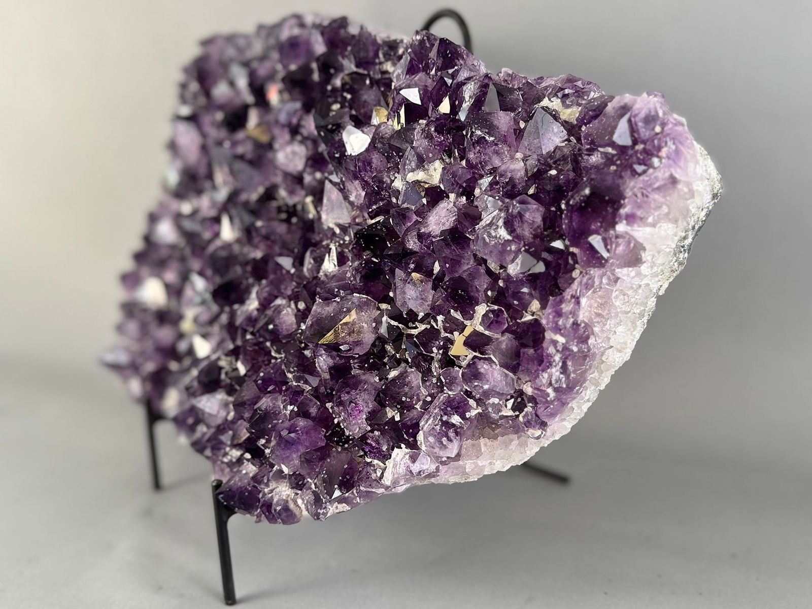 Large Amethyst Cluster Plate - 5