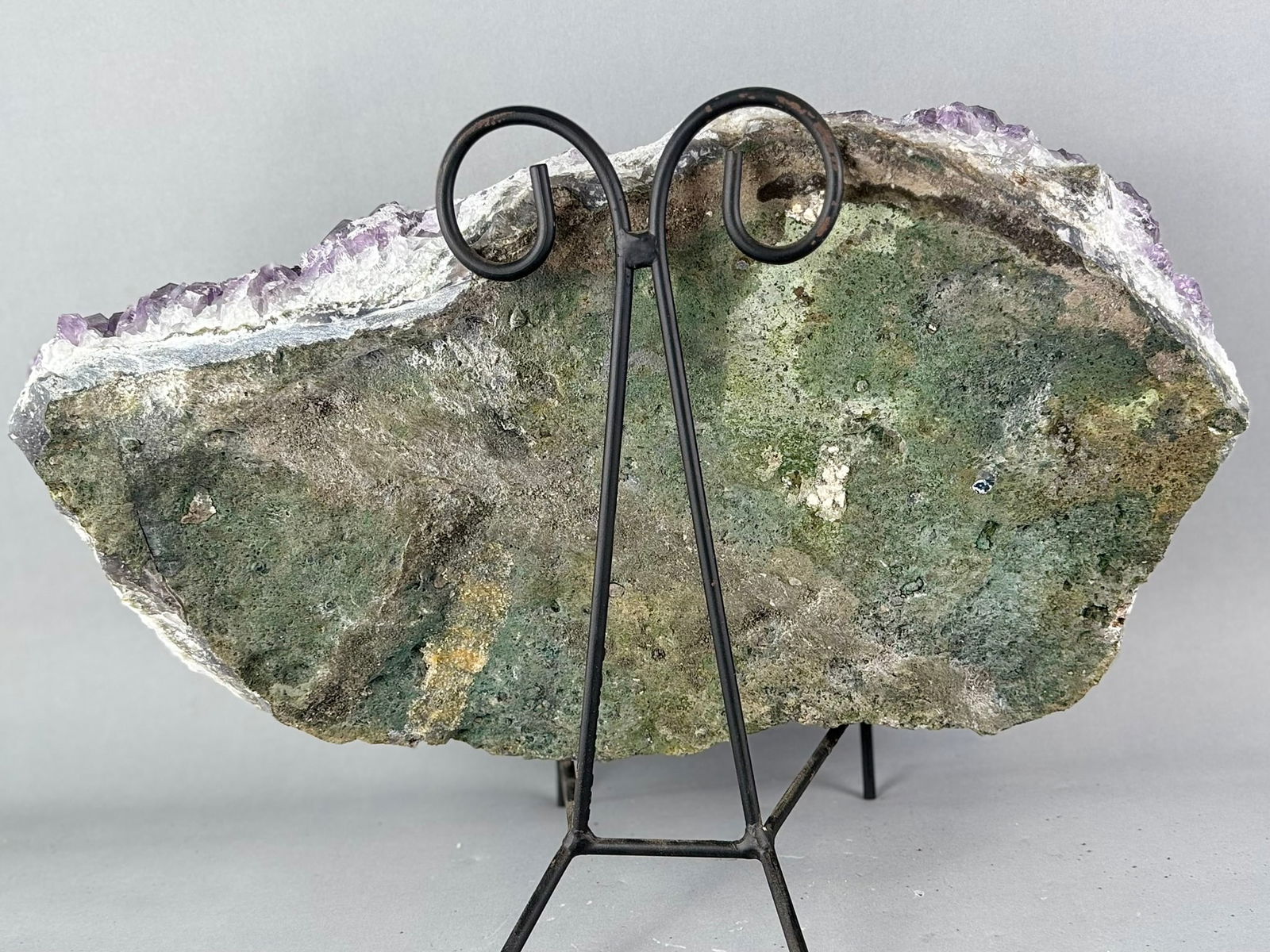 Large Amethyst Cluster Plate - 6